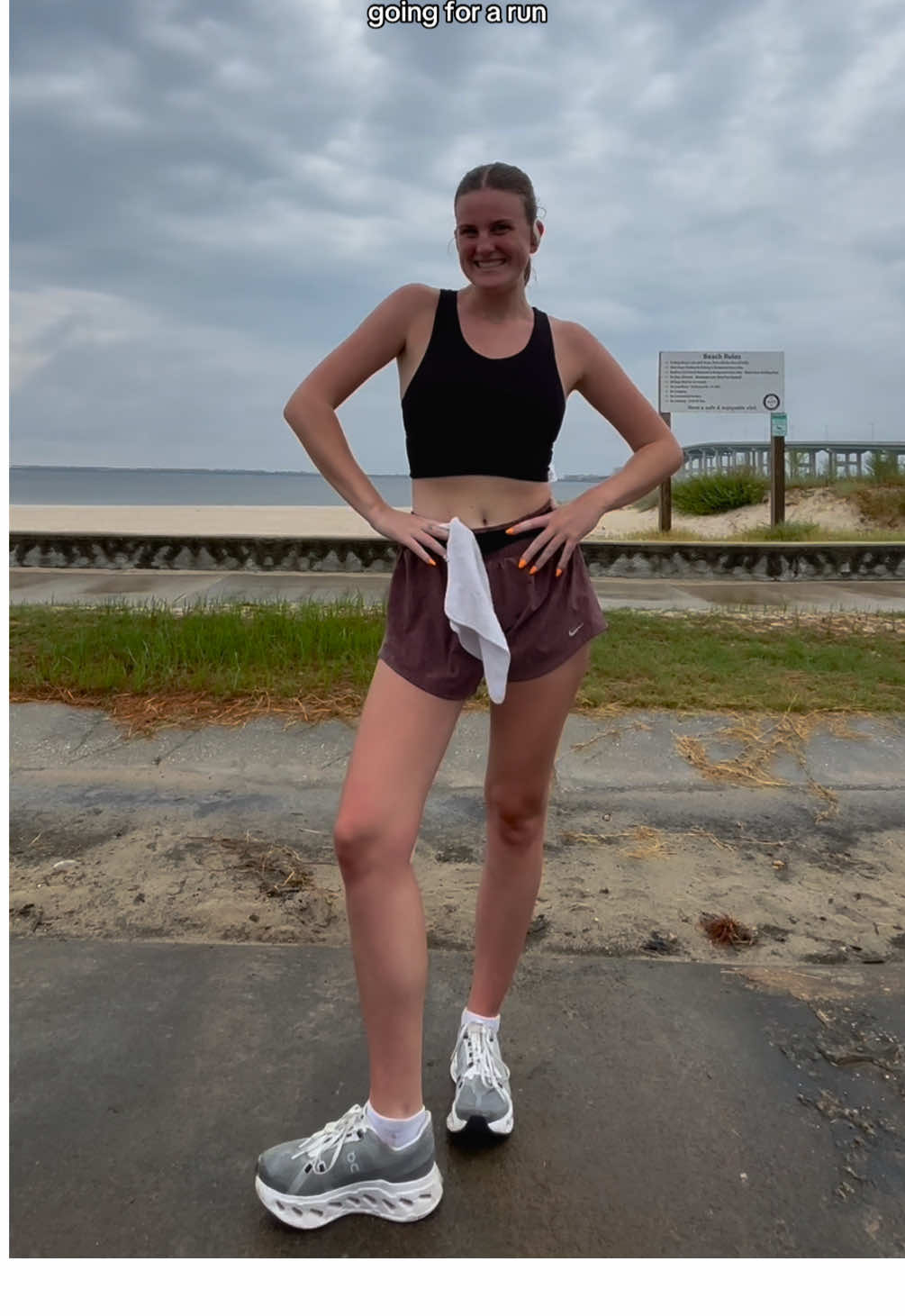 The stretch after a good rainy run compares to nothing. #Running #runnergirl #fyp 