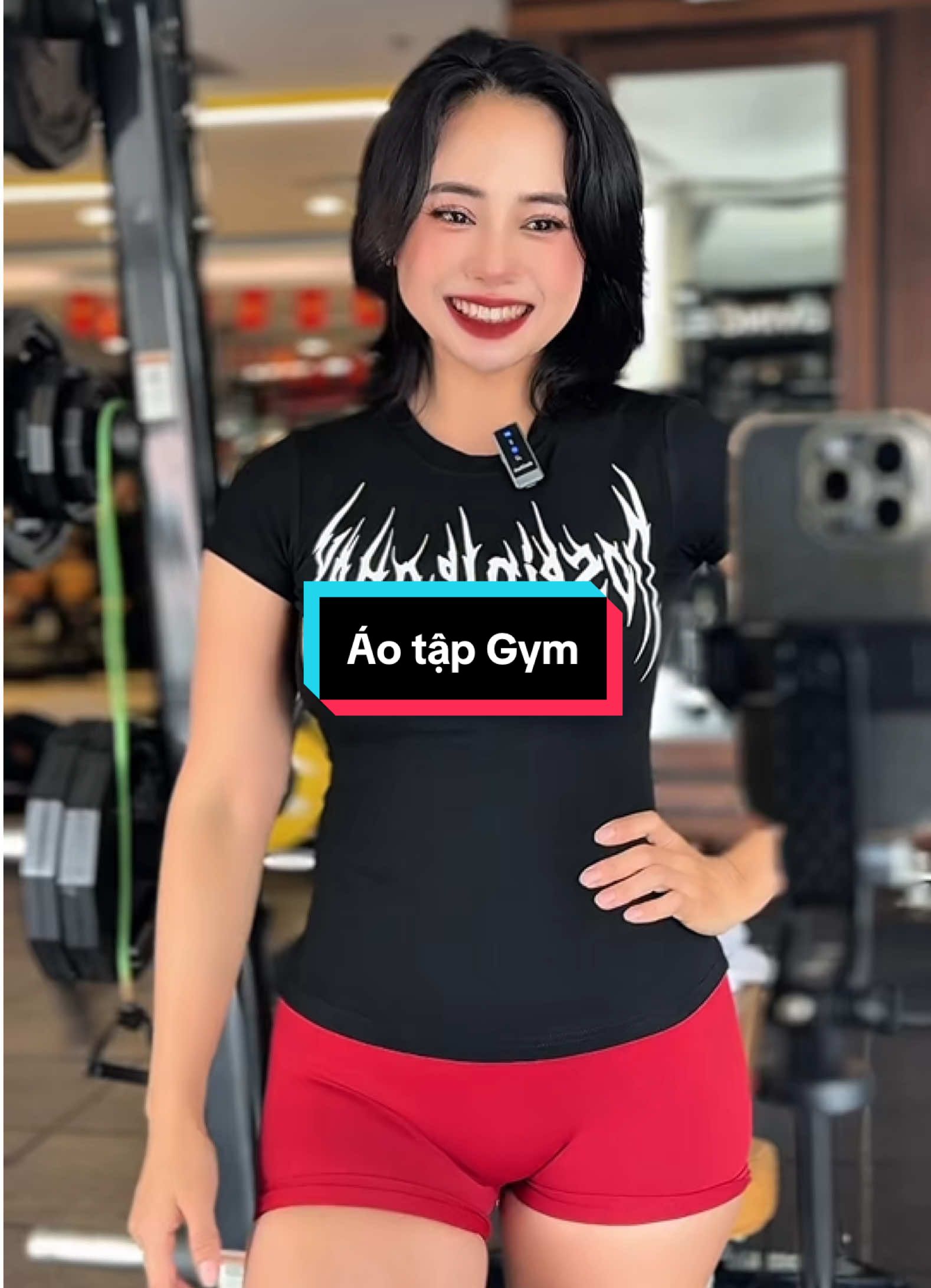 Năng lượng bùng nổ hơn với áo tập gym chuẩn sporty vibes 🔥 #vothao #dotapgymnu #aotapgym