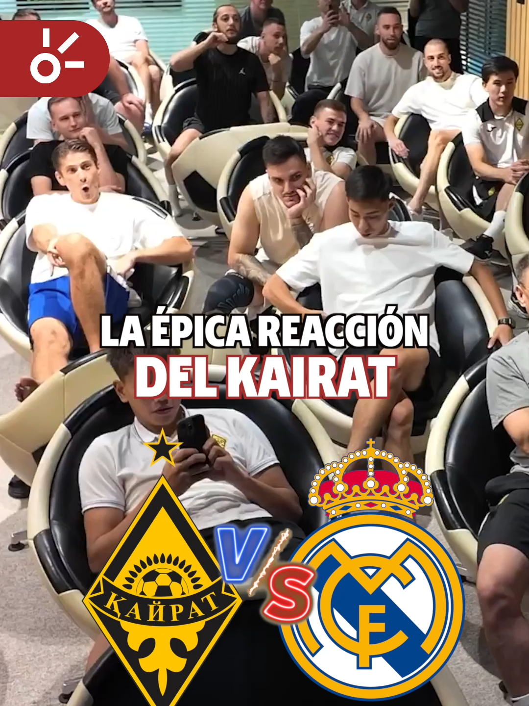 🔥⚽ ¡NO TODOS LOS DÍAS ENFRENTAS AL GIGANTE DE EUROPA! 👑✨ La reacción de los jugadores del Kairat lo dice todo: emoción pura al saber que se medirán al Real Madrid en Almaty. 🇰🇿🙌 Un momento histórico para el club kazajo y su afición, que vivirán una noche de Champions inolvidable. ⚡️🏆 #Kairat #RealMadrid #ChampionsLeague #FútbolEuropeo #TikTokDeportes