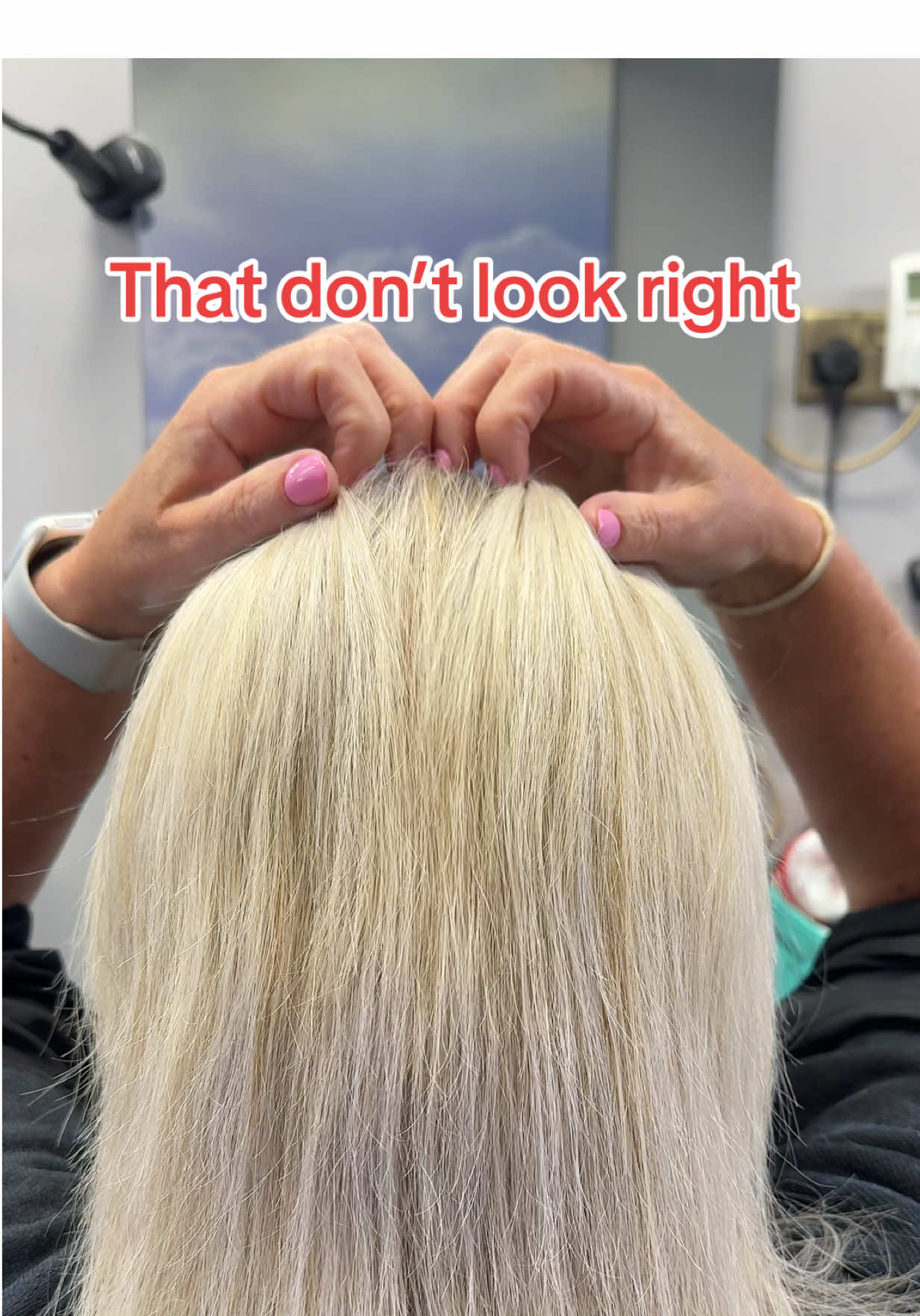 They creep up often and we need to exterminate #hair #keratin #curlyhair 