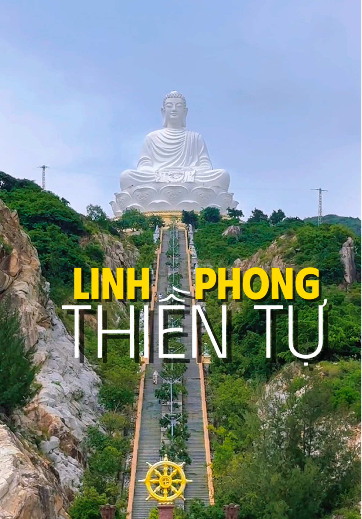 Linh Phong Thiền Tự hay còn gọi kaf chùa Ông Núi có khung cảnh đẹp không thua kém gì những công trình phật giáo trên Thế Giới. Mọi người đến Quy Nhơn nhớ ghé qua nhé! #quynhon #dulich #travel #vietnam #alilday 