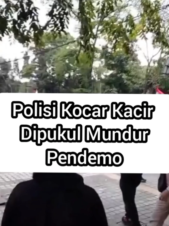 Polisi Kocar Kacir Dipukul Mundur Pendemo #demo #demodpr #demoojol #demoviral #fyp 