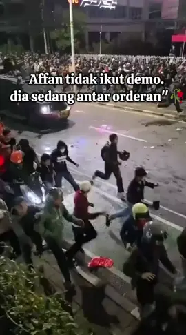 Affan telah menyelesaikan orderan terakhirnya🥀🥀🥀 #ojol #indonesia🇮🇩 #demokrasi #affan #beritaviral 