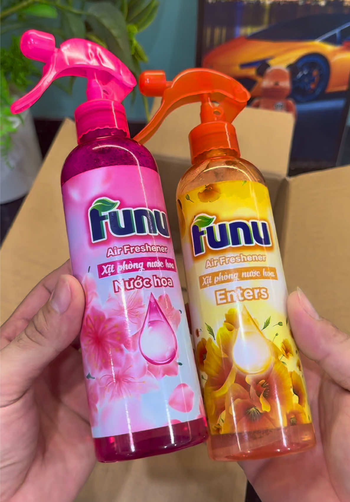 Xịt phòng tinh dầu nước hoa Funu #emkieutaphoa #xitphong #xitphongtinhdau #funu #xitphongfunu