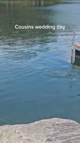 Finally, someone with their priorities straight! #fishing #weddingday #fyp #oldrow
