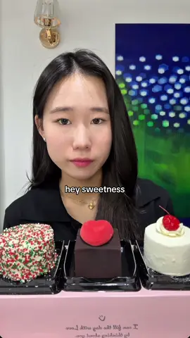 3 mini cakes #cake #minicakes #mukbang #mukbangvideo #cakes 