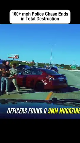 100+ mph Police Chase Ends in Total Destruction Part 6 #cops #copsoftiktok #police #policeofficer #bodycam #crime #truecrime #truestory #foryou #fyp 