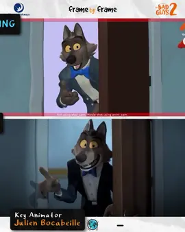 Artist: Julien Bocabeille Studio: DreamWorks @dreamworks Source: The Bad Guys 2 Before and after shots by Julien Bocabeille. The changes help to clarify the intentions of the scene; when watched in context with rest of the film, an animator's shots fly by quickly, so it's important that those shots are clear and purposeful to continue to drive the story without any important details being missed by the audience. #agorastudio #framebyframe #animchallenge #animation #breakdown #3danimation #animationwip #wip #thebadguys #thebadguys2 #dreamworks #animationprogression #animationblocking #bts #animatorsontiktok #artistsontiktok FramebyFrame is an initiative of @agoracommunity