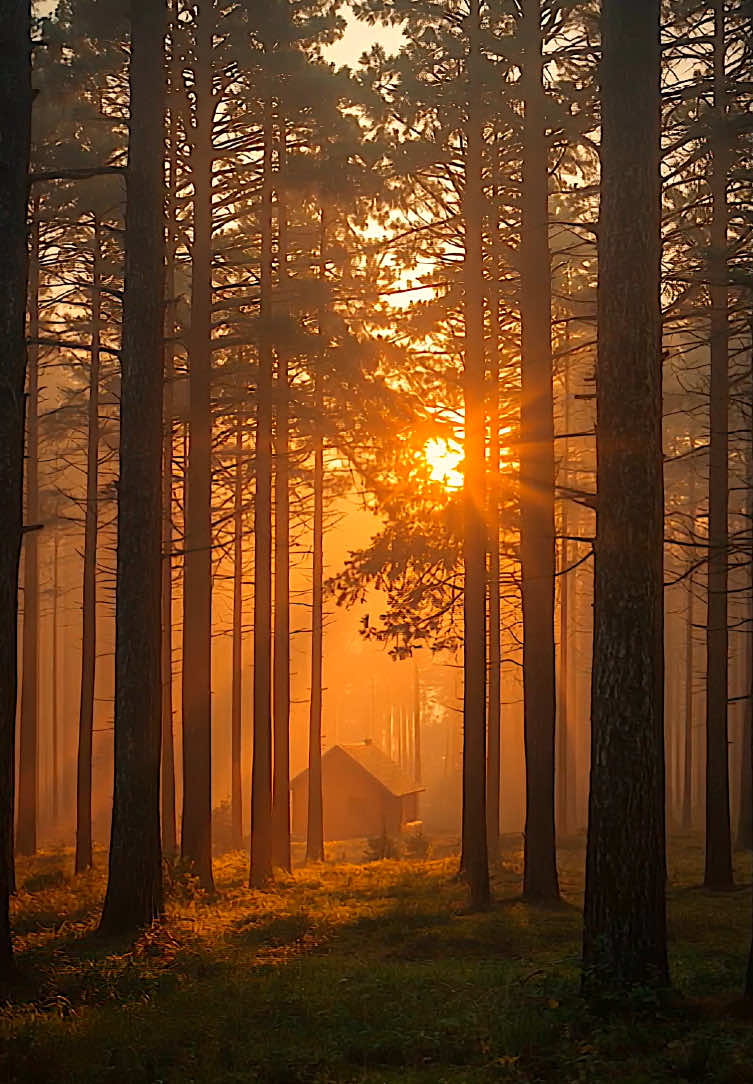 Soothing forest path #RelaxationTV #naturelovers #sunset #forestlover #relaxingtime #foryou #naturetok #soothingvibes #calmingvideo  