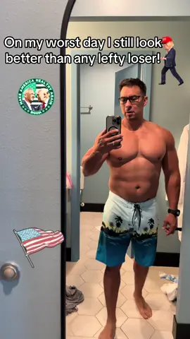 You are not your doubters! You are your actions! The left couldn’t shame on their best days! MAGA!🇺🇸❤️🤍💙 #maga #americafirst #usa🇺🇸 #godblessamerica #Fitness @President Donald J Trump @Team Trump @The White House @Robert F. Kennedy Jr @TikTok @CNN @Fox News @Democrats @Men’s Health 