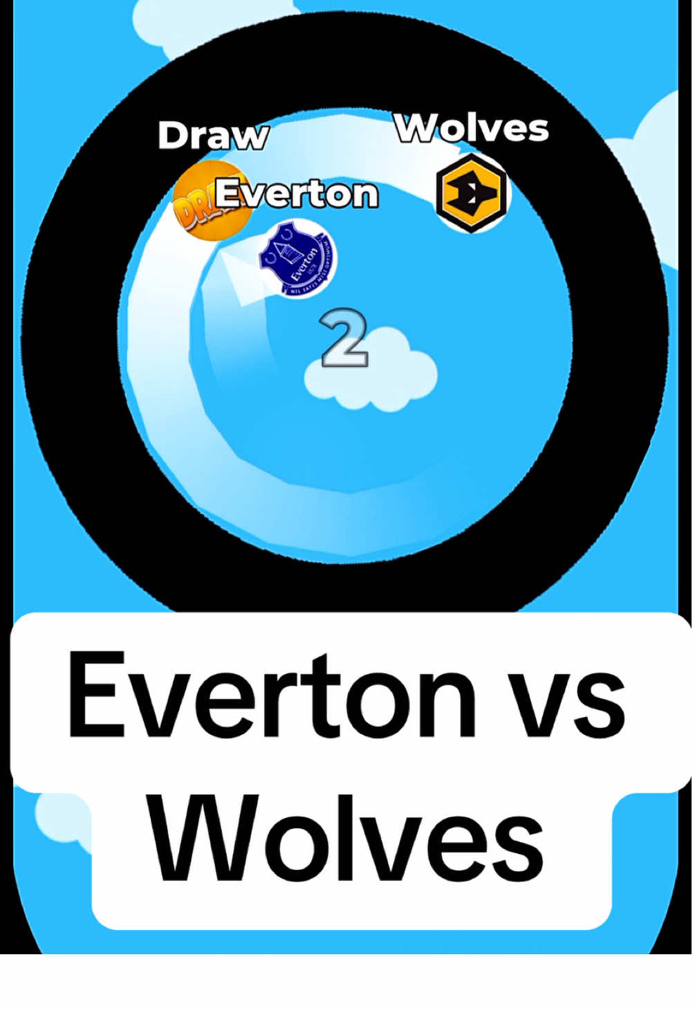 GW3 Everton vs Wolves Premier League Predictions  #footballmarblerace #PremierLeague #evertonfc #wolvesfc #prempredictions 