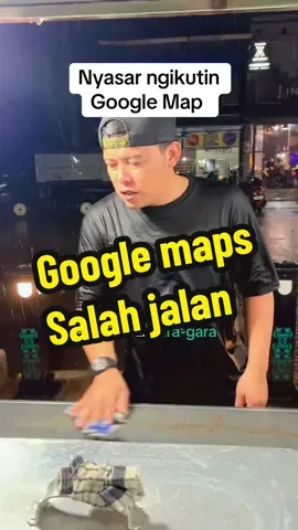 Gara-gara Google map, salah jalan, deliv pentol ke jl sultan agun perumahan griya salam. #pentoljossberau  #pentol  #googlemaps 