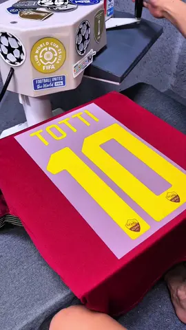 Custom 1718 Roma Totti jersey##totti #roma #footballjersey #footballshirt #footballplayer #football #footballtiktok 