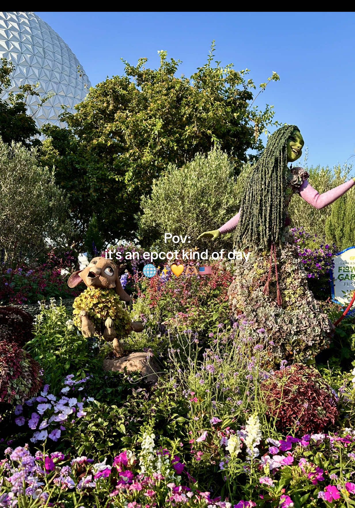 It’s always an Epcot kind of day 🥰🌐✨💛🇺🇸 #fyp #disney #epcot #disneyworld #orlandoflorida @Disney Parks