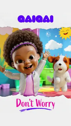 If stress had a mute button… this song is it 🔊🙅🏿‍♀️ My new song Don’t Worry is out NOW! Link in bio 💜 #dontworry #kidsmusic #newmusic #musicforkids #newsong 