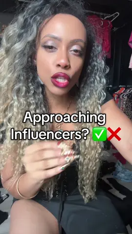 Do you all approach influences? #fyp #foryou 