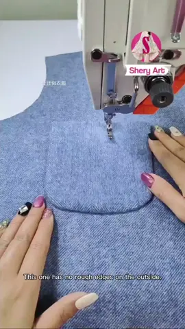 how to make coat pocket #sewing #stitch #sewingtiktok #fashion #viral 