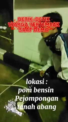 Pemuda Kena Tembak Saat Demo #fyp #viral #demo #demonstrasi #polri 