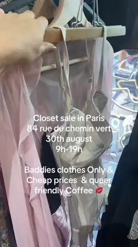 vide dressing ce samedi à paris!! aussi des pieces de designer 💋💋 #venez #videdressing #fyp #pourtoi #vintage 