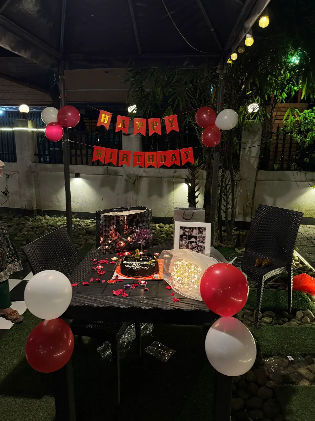 Pre birthday surprise🤍tysm love ily🤍you are the best person of my life..🫶🏻thank for being w me 💫🤍 #viralvideo #foryoupage 