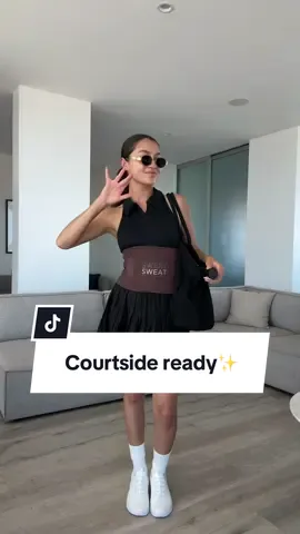 Courtside ready… let’s serve up some sweat ✨ #SweetSweat #SportsResearch #USOpen 