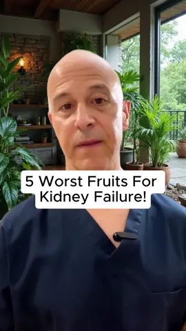 5 Worst Fruits For Kidney Failure! #health #healthy #healthtips #usa #fyp 