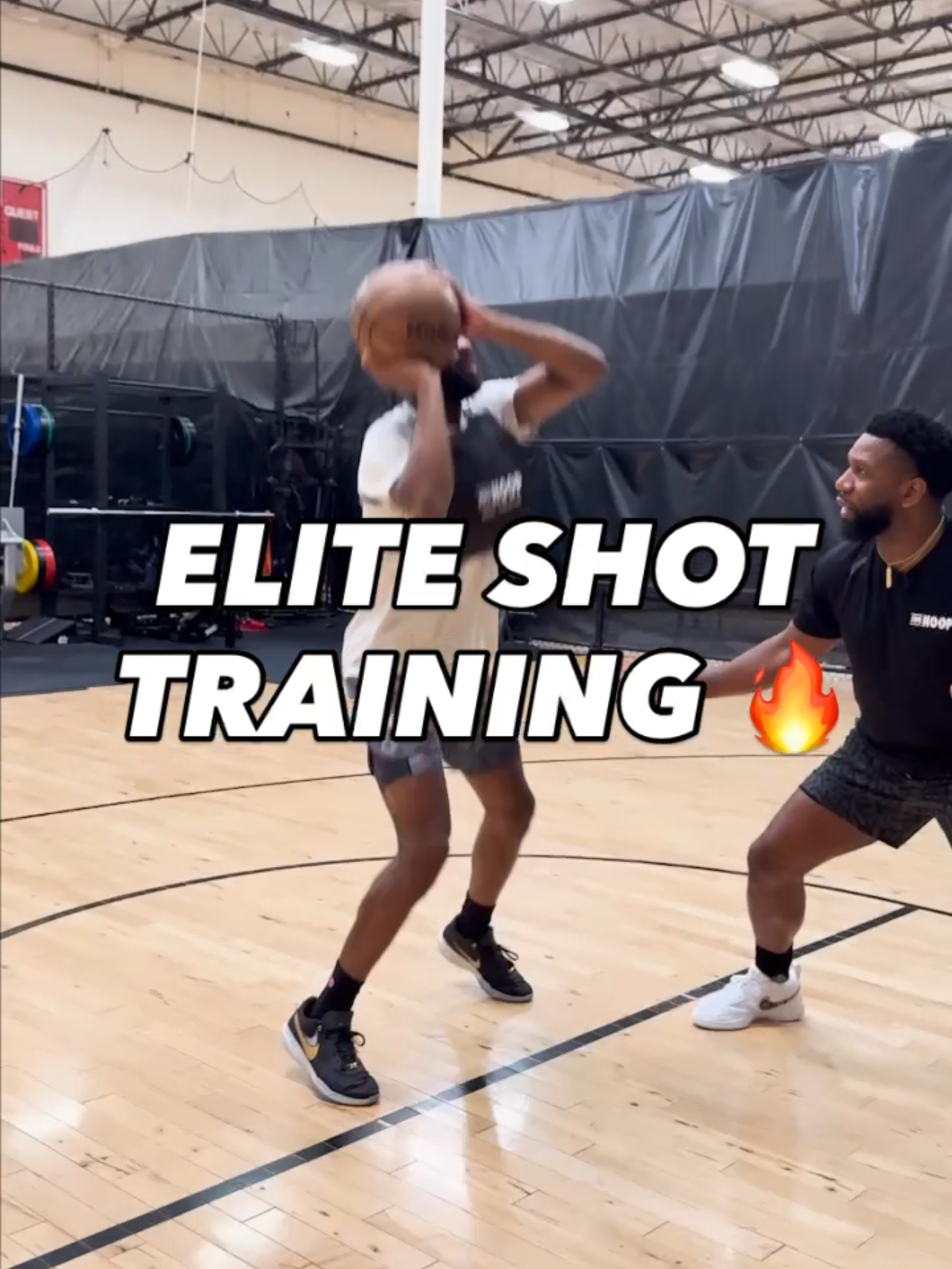 The Shot Creator is designed to help basketball players improve their Scoring skills by providing immediate feedback during shooting drills.  It can help players develop proper techniques to become an elite scorer, as well as increase strength and muscle memory.  The Shot Creator will simulate different types of defensive pressure and help players improve in game performances. #jushoop #sportscommunity