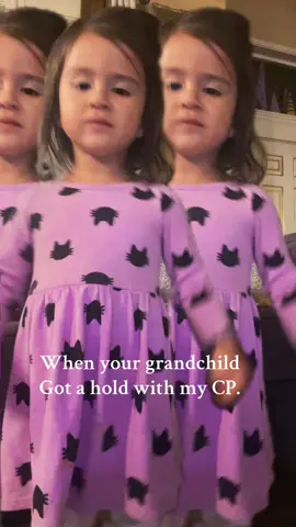 When your grandchild got a hold with your phone #foryou #grandchild#babygirl #maila #mj 