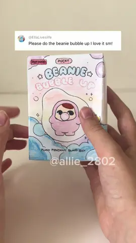 Beanie Bubble Up blind box 🫧 . . . Made by me #popmart #blindbox #unboxing #squishy #papercraft 