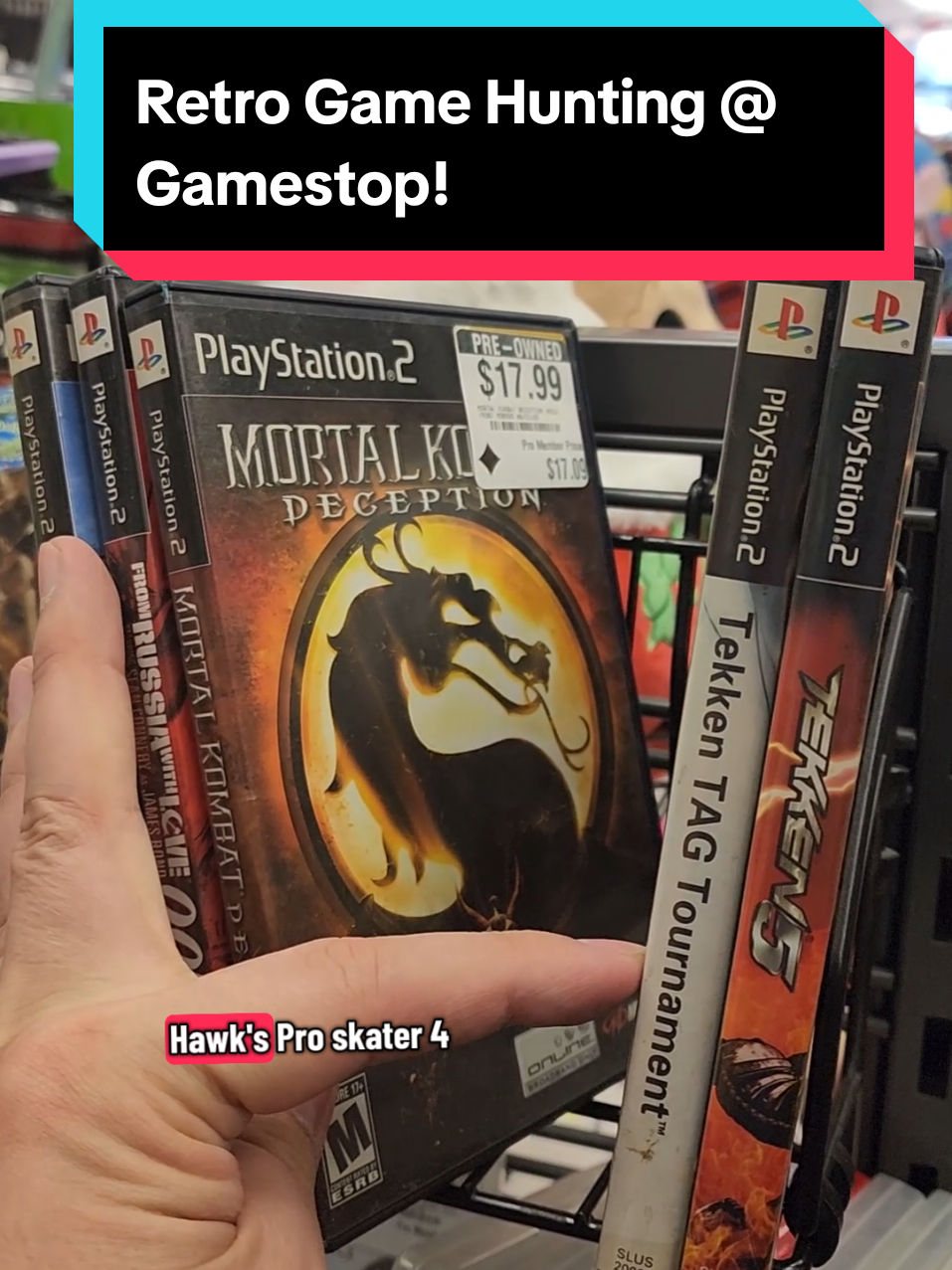 Gotta love seeing NES, PS2 and Wii games at Gamestop again! Hopefully their stock keeps improving, it's a nice added bonus for pro-members.  I just wonder is it too little too late sometimes?  #gaming #retrogaming #videogames #nes #ps2 