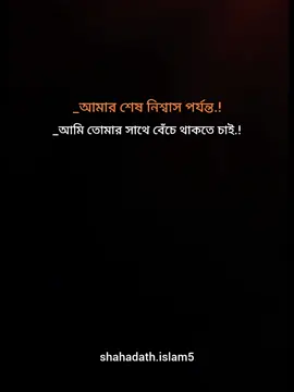 আমার  শেষ নিশ্বাস পর্যন্ত আমি তোমার সাথে বেঁচে থাকতে চাই  #tiktok #fyp #foryou #viral #copylink 