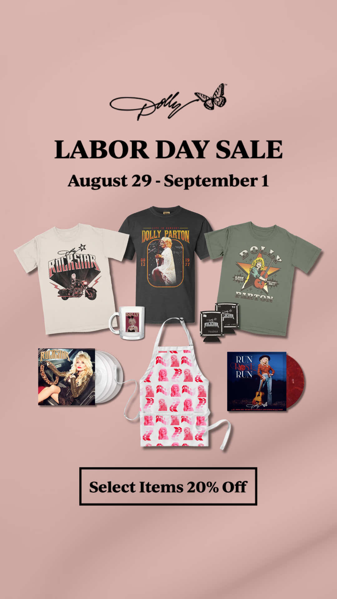 Labor Day Sale 🛍️ Enjoy 20% off select items now through September 1. Link in bio to shop!