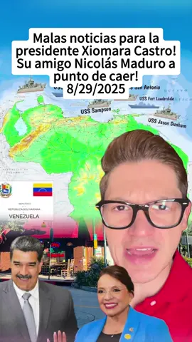 ¡Alerta! Nicolás Maduro bajo la mira de EE.UU., su caída es inminente 🇺🇸🔥 #venezuela #honduras #xiomaracastro #fyp #foryou #rashidmejiag