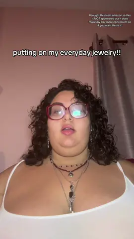 i feel ready to take on the day when I have all my jewelry on!! (also I am not a tiktok shop person and if next time you want me to just let yall find it on amazon urself I totally will but I wanted to add it bc this is a game changer for me personally!)