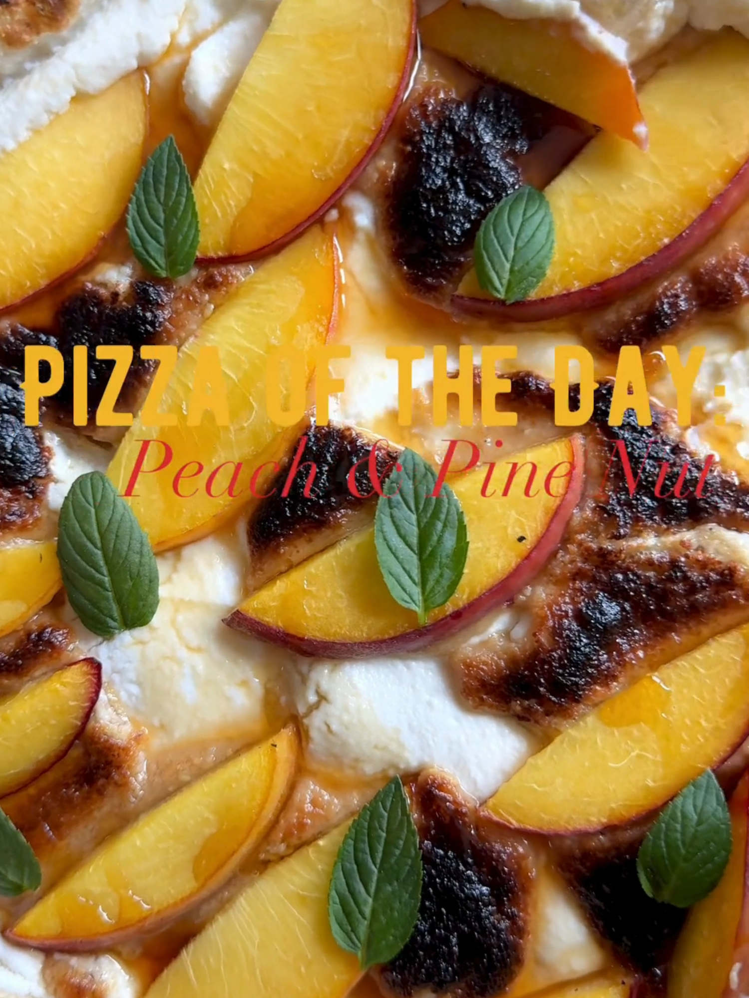 Pizza Week wouldn’t be complete without dessert. 👀 For our final daily recipe, @theartofeating.infois serving up ricotta, peach & pine nut butter pizza - the sweetest way to wrap up the week. 🍑🍕 ~ Ingredients: Overnight Sourdough Pizza Dough 100g active sourdough starter (fed and bubbly) 850g all-purpose or 00 flour 550g water (room temp) 20g fine sea salt 20g olive oil (optional, for softness and extensibility) Pine Nut Butter 1 cup pine nuts, toasted 1 tablespoon maple syrup ½ teaspoon salt 1 teaspoon neutral oil Toppings 2–3 ripe peaches, sliced thin 1 cup ricotta Splash of vanilla Fresh mint leaves, torn or cut into chiffonade Honey, for drizzling Crushed pistachios, optional Full recipe at the link in bio!