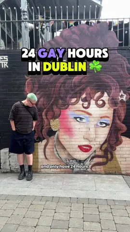 🏳️‍🌈24 GAY HOURS IN THE GAYEST CITY IN IRELAND🏳️‍⚧️ #tourismirelandpartner @Tourism Ireland  Dublin is full of queer history, queer-owned businesses, and a vibrant queer and trans community. Here’s just a taste of what makes the city so special: 24-HOUR DUBLIN ITINERARY: ☕️ Breakfast at @lemonjellycafe (🏳️‍🌈🚻) or @stagedoorcafetemplebar (🏳️‍🌈) 📸 Explore Temple Bar Square [@the.gra.ie (🏳️‍🌈)] 🛍️ Shop for souvenirs at an indoor market @georgesstreetarcade [@retroshopdublin @seekingjudy (🏳️‍🌈)] 🍭 Snacks for the day at the Gay Spar ✂️ Big chop at @queerhawkdublin (🚻🏳️‍🌈)(The Icon Walk nearby) 👀 Check out a museum (The Rainbow Trail at @nationalmuseumofireland 🚻 OR @littlemuseumdub @dublincastleopw 🚻 etc) 🏳️‍🌈 Queer History Tour with @originaldublin (2-4PM, book ahead, 🚻 stop at @abbeytheatredublin ) 🏳️‍⚧️ Explore the gayborhood [@pantibardublin (🏳️‍🌈) @pennylane_dublin (🏳️‍🌈) @outhousecafedublin (🚻🏳️‍🌈) + thrift shops] 🍴Dinner at @lagorditadublin (🚻🏳️‍🌈) 🕺🏼 Grab a drink at a queer bar [@street66dublin (🚻🏳️‍🌈) @thegeorgedublin (🚻🏳️‍🌈)] 🏳️‍🌈 = queer-owned 🚻 = gender-inclusive restrooms on-site #fillyourheartwithireland #loveireland #lgbtqtravel #transtravel 