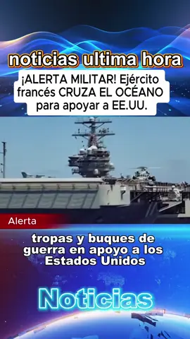 ¡ALERTA MILITAR! Ejército francés CRUZA EL OCÉANO para apoyar a EE.UU. — ¿cuál es el peligro que enfrentan juntos?#eeuu #usa #donaldtrump #noticias#breakingnews 