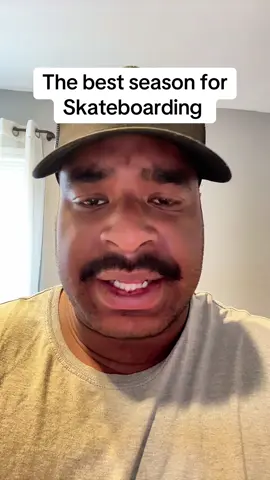 The best season for skateboarding. #Skateboarding #skateboardingweather 