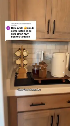 Replying to @Araceli Salcido630 Glass food storage jars . Frasco con tapa de madera para café y crema . #coffee #jars #coffejars #frasco #fyp 