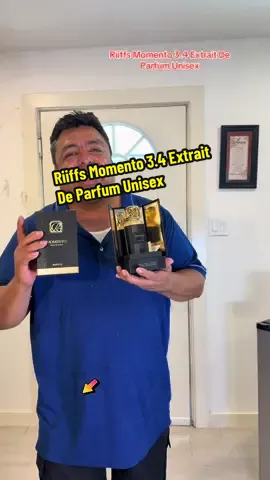#Momento #Parfum #Unisex #TrendsettersPerfumes #Riiffs Riiffs Momento 3.4 Extrait De Parfum Unisex hombres mujer 