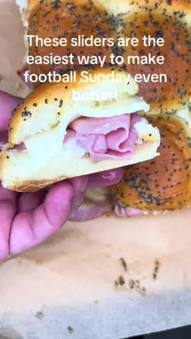 Ham and Cheese Sliders #slider #sliderrecipe 