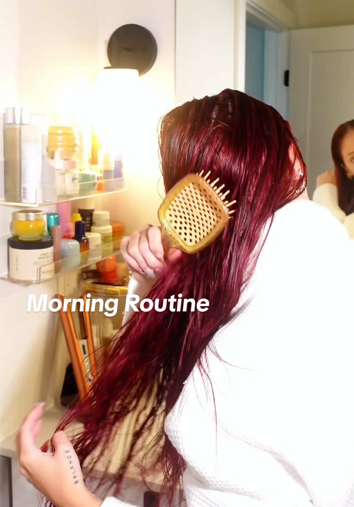 spend the morning with me ☕️ #morningroutine #grwm #mymorning 