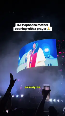 DJ Maphorisa mother opening with a prayer 🙏 #yanolyrics #ScorpionKingsLive #fyp #mzansitiktok 