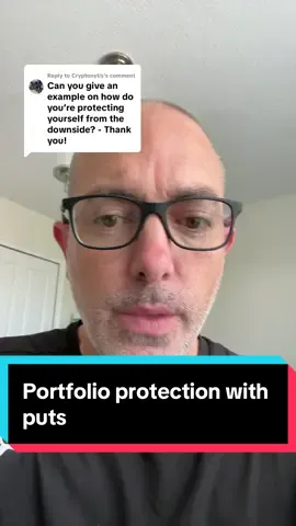 Replying to @Cryptonytis how I am protecting my portfolio with put options #cashflow #highincomeETFs #leveragedinvesting 