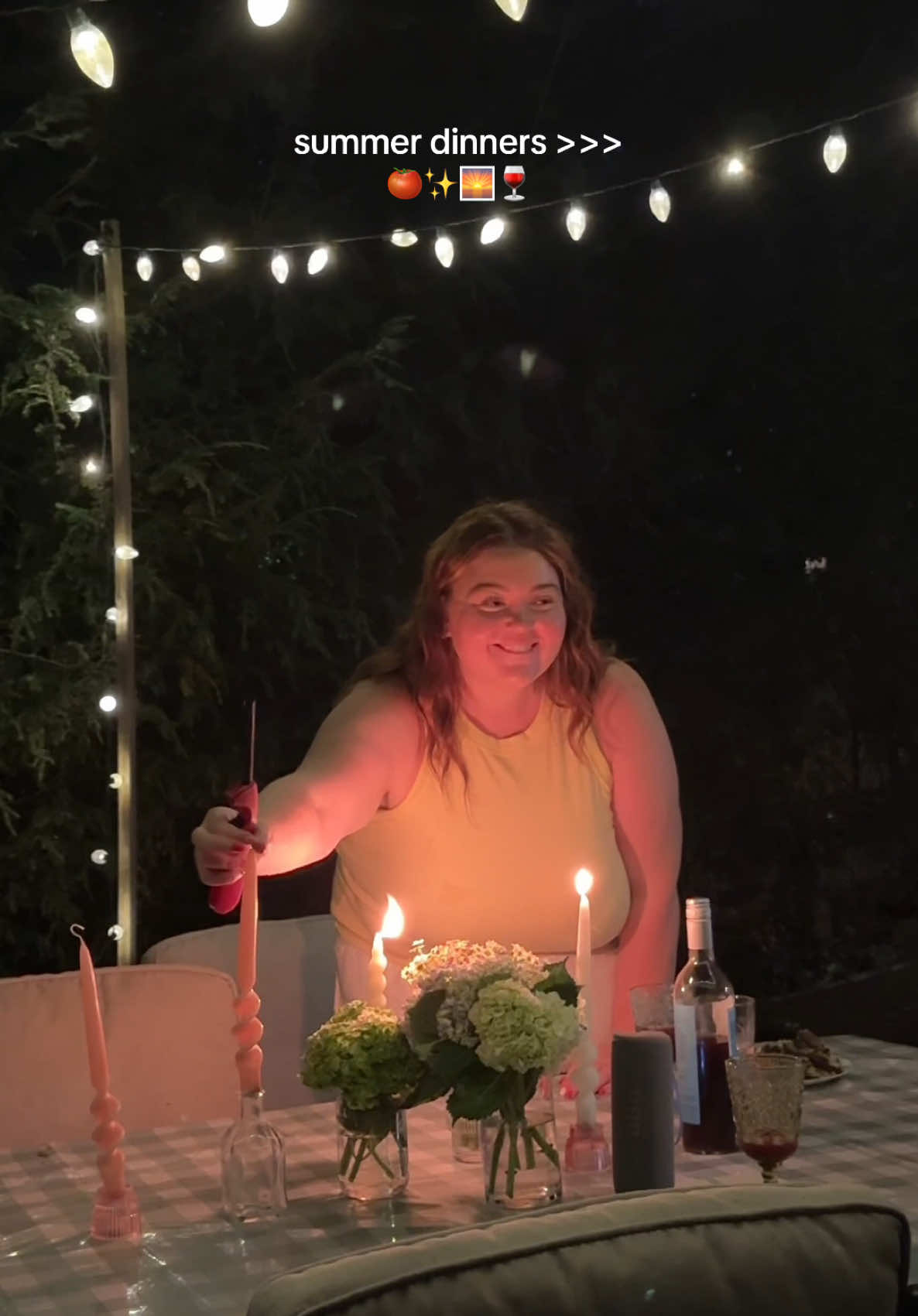 more dinners outside pleaseee 💫 #summerbucketlist #summervibes #DinnerIdeas 