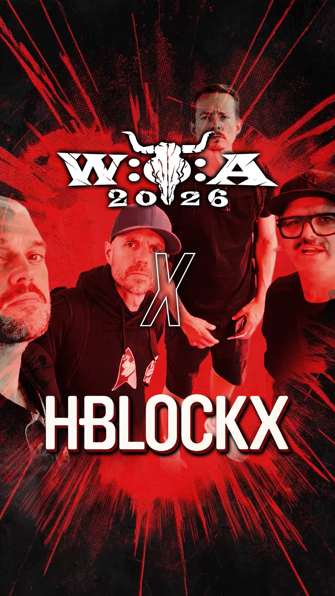 Still chasing your next kick?👀 How about a real kick in the raging @H-Blockx moshpit? Because if there’s one thing this demolition crew from Münster does better than anyone, it’s shaking you—and your weary bones—back to life. Don’t believe us? Step into the pit and see for yourself. Secure your ticket now at wacken.com!🤘 #woa #openair #metal #festival #partyon 