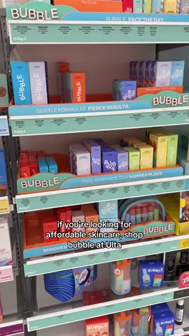 Saw all my favs from @Bubble Skincare at @Ulta Beauty this week!! #giftedbybubble #bubbleambassador #backtoschool #bubble #bubblelovesulta @Bubble Insiders  