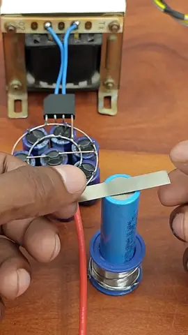 Battery Tab Spot Welder  #diyproject #DIY #experiment #scienceexperiments #creatorsearchinsights 