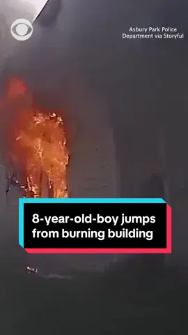 An 8-year-old boy leapt from a second-floor window into the arms of first responders as they subdued smoke and flames pouring from his residence. Video shows the officers pleading with the child to jump to them, assuring him, “We got you, just jump!” The boy then leaped from the window and was caught by Officer Dewitt Bacon, Officer John Walsh, and local resident Joseph Dunbar.  He was transported to a local hospital for treatment of smoke inhalation and further evaluation. The Asbury Park Fire Department successfully extinguished the blaze, and the cause of the fire remained under investigation.