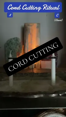 #fyp #cordcutting #witchtok #fire #viral 